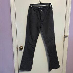 Blue Asphalt Women's Charcoal Flare Jeans - vintage - size 7
